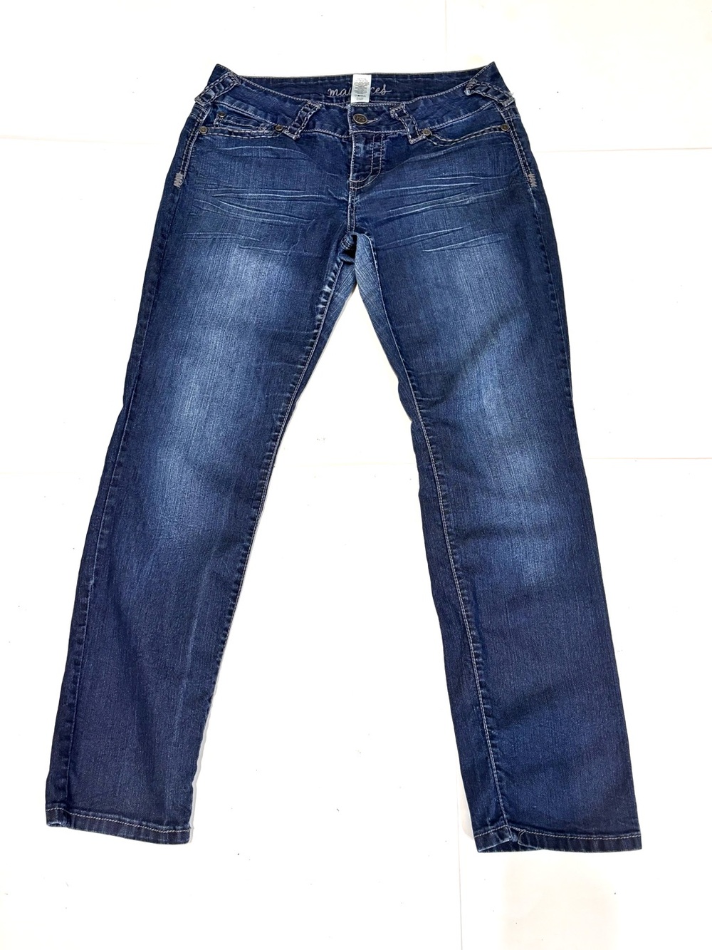 51. Maurices Women's Indigo Straight Leg Jeans
